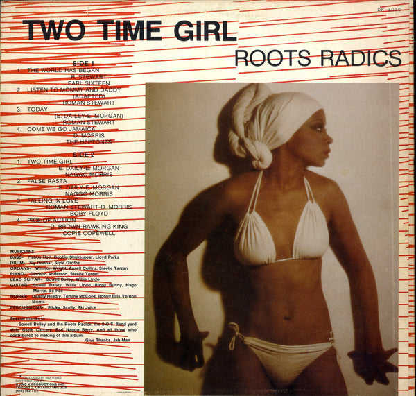 ROOTS RADICS ( R. STEWART. EARL SIXTEEN. THE HEPTONES. COPIE CAMPBELL.) [Two Time Girl]
