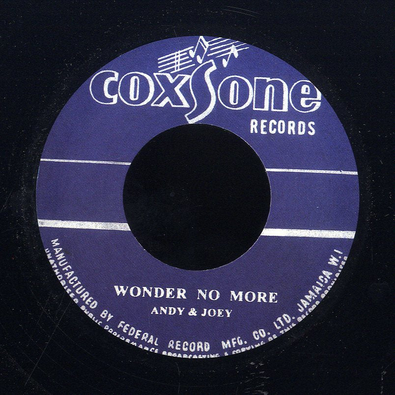 ANDY & JOEY / DON DRUMMOND &ROLAND ALPHONSO [Wonder No More / Heaven & Earth]