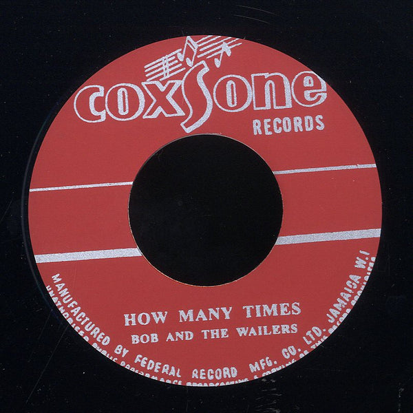 THE WAILERS (SILKSCREEN LABEL)  [Simmer Down / How Many Times]