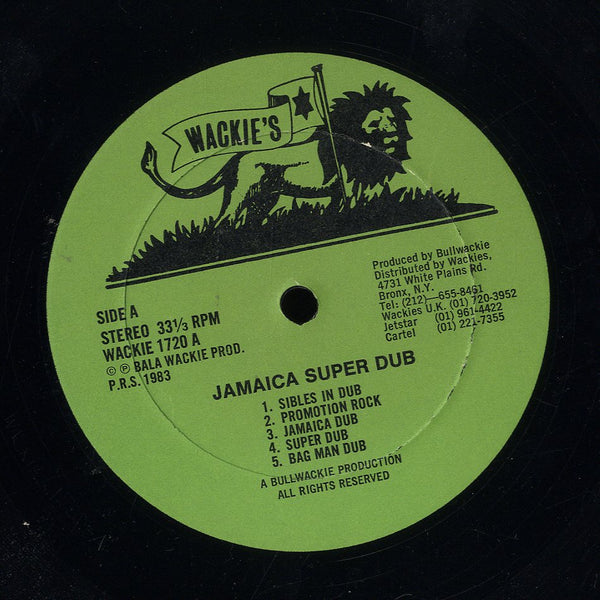 BULL WACKIE [Jamaica Super Dub Session]