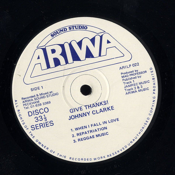 JOHNNY CLARKE [Give Thanks ]