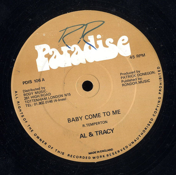 AL & TRACY [Baby Come To Me]
