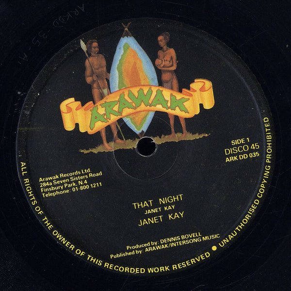 JANET KAY [That Night / Rock The Rhythm]