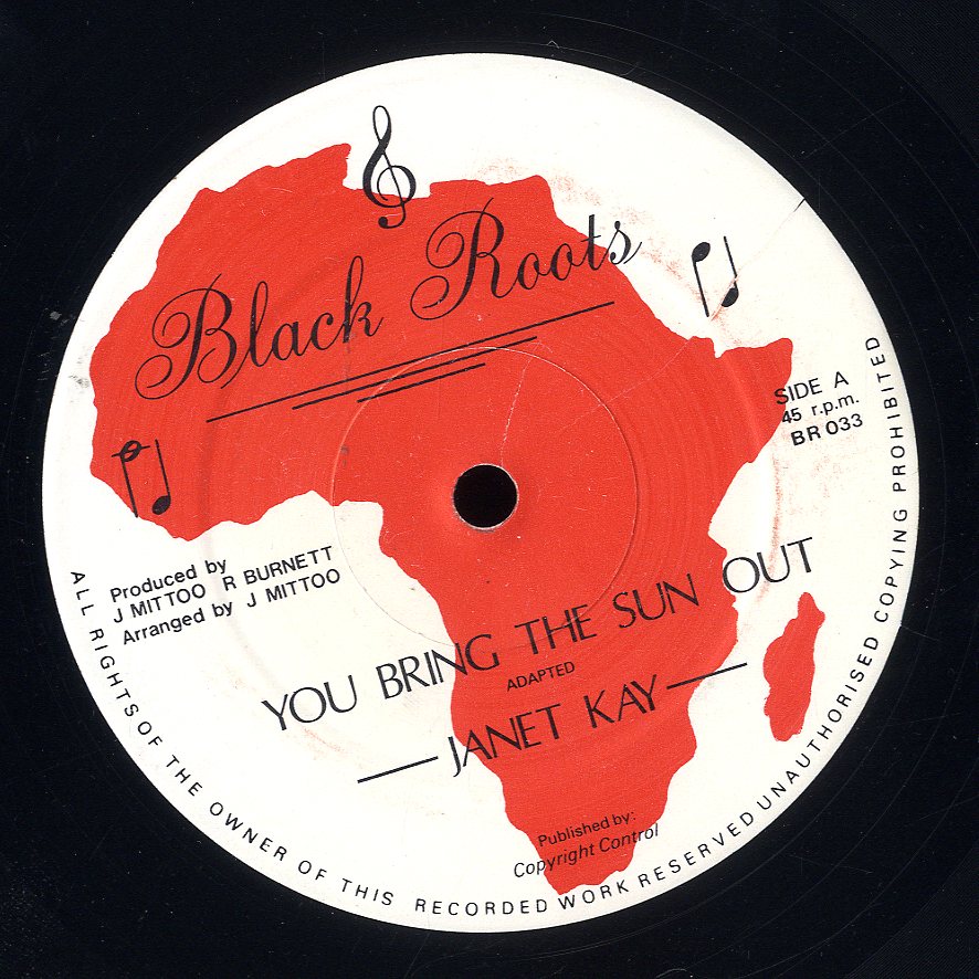 JANET KAY / JACKIE MITTOO  [You Bring The Sun Out]