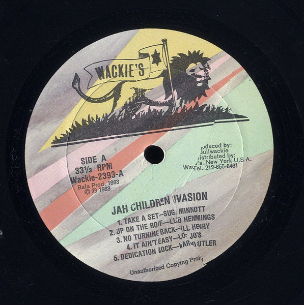 V. A. : SUGAR MINOTT . LOVE JOYS . JUNIOR DELAHAYE ... [Jah Children Invasion]