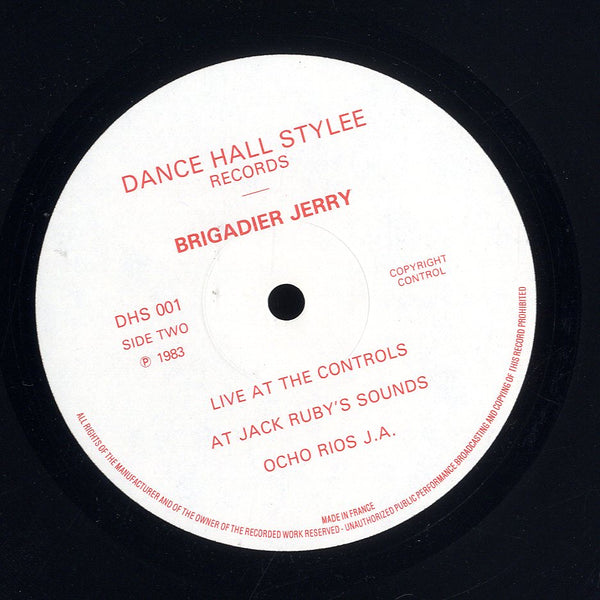 BRIGADIER JERRY [ Live At The Controls ]