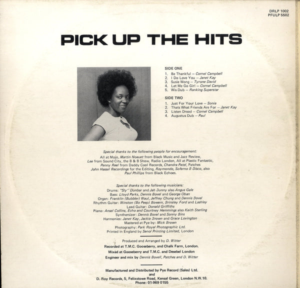 V.A. (SONIA, JANET KAY, CORNEL CAMPBELL ETC.) [Pick Up The Hits]
