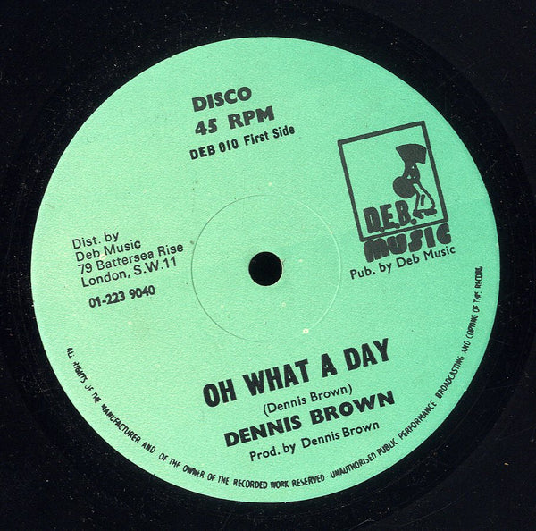 DENNIS BROWN [Oh What A Day / Man Next Door ]