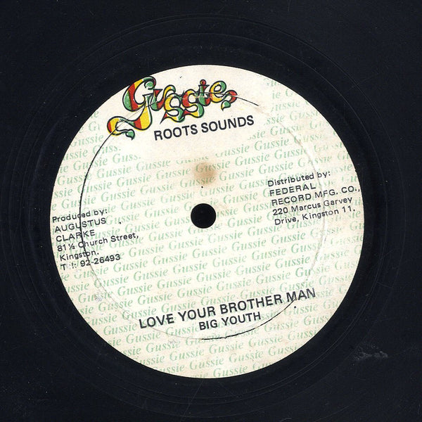 BIG YOUTH [Strictly Rockers / Love Your Brother Man]