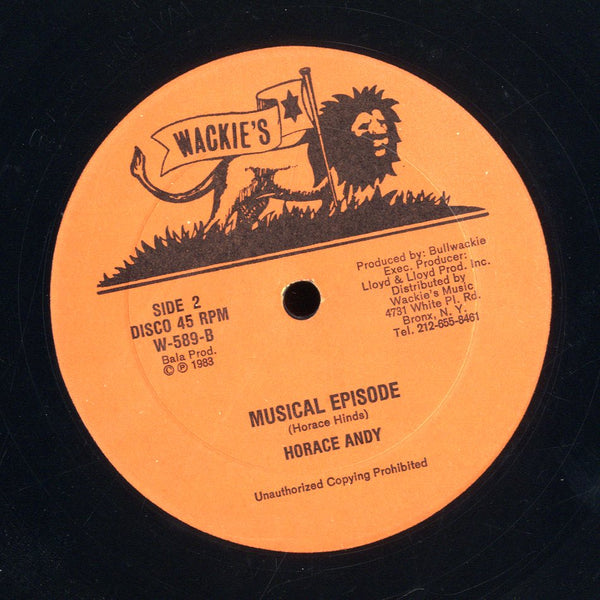 HORACE ANDY / SUGER MINOTT [Musical Episode / Wicked Ah Go Feel It]