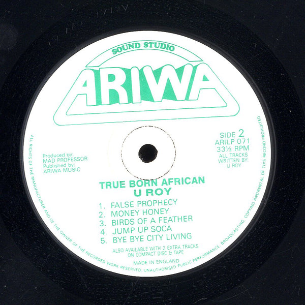 U- ROY [True Born African]