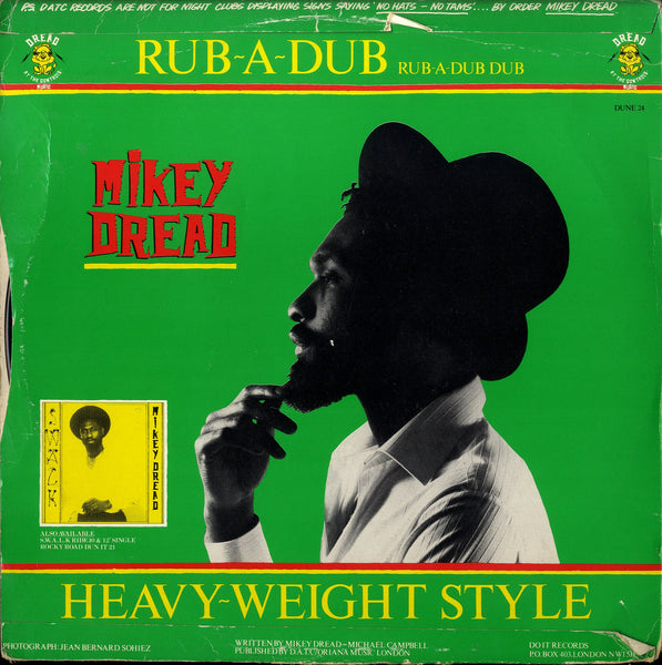 MIKEY DREAD [Heavy-Weight Style / Rub-A-Dub]