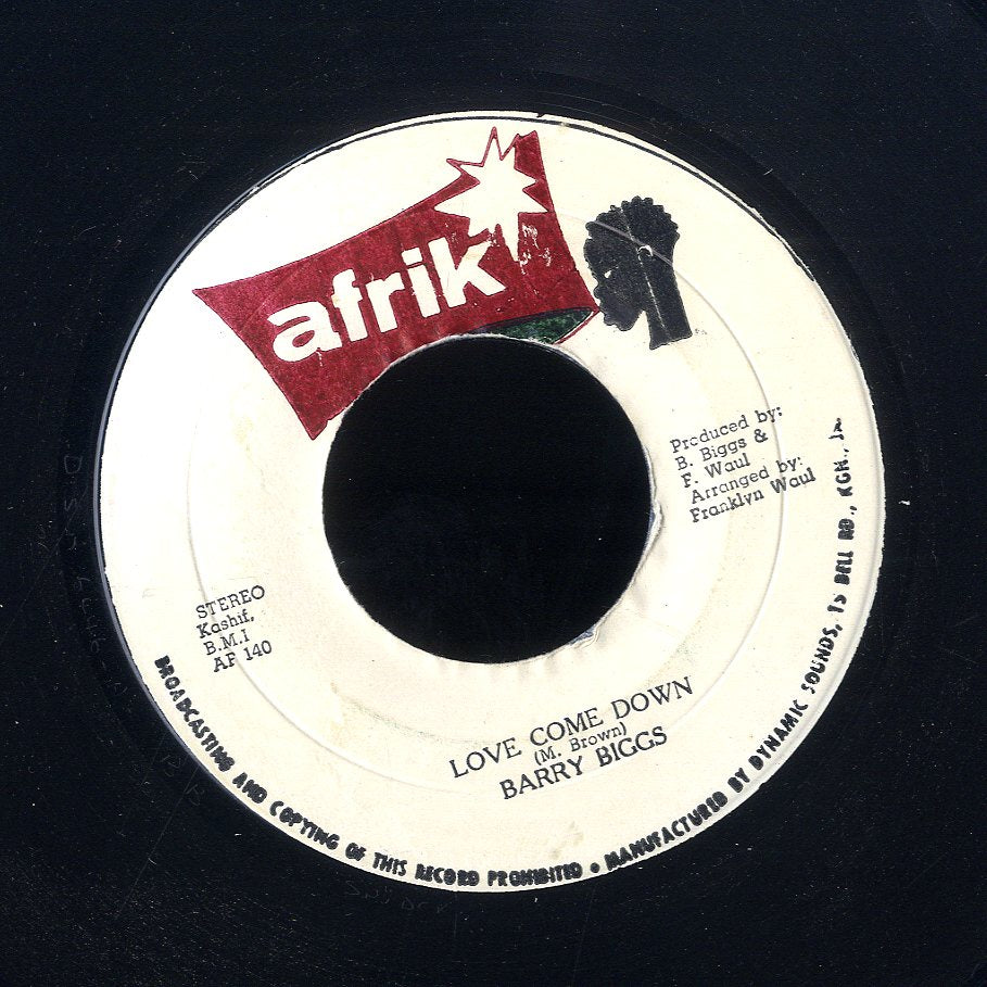 BARRY BIGGS / DEAN FRAZER [Love Come Down / Pr 2]