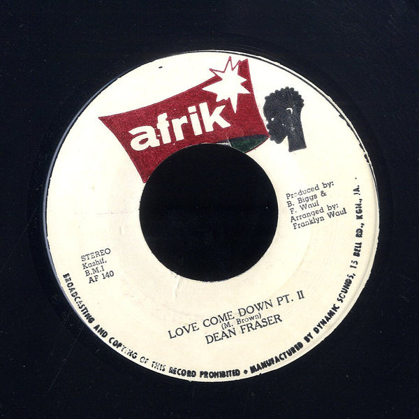 BARRY BIGGS / DEAN FRAZER [Love Come Down / Pr 2]