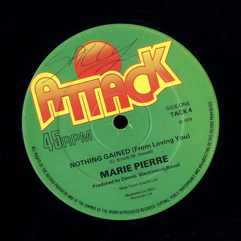 MARIE PIERRE  [Can't Go Through (With Life) / Nothing Gained(From Loving You)]