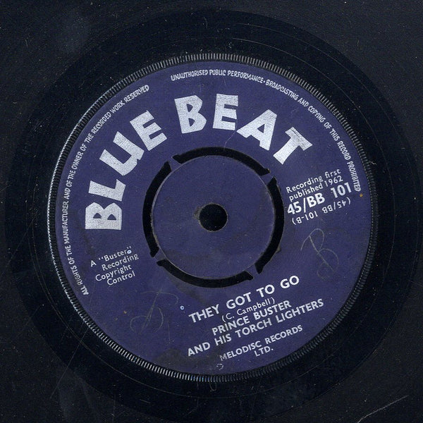 PRINCE BUSTER [My Sound That Goes Around / They Got To Come]