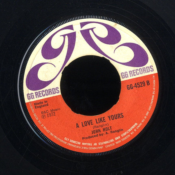 JOHN HOLT [Keep It Up / A Love Like Yours]