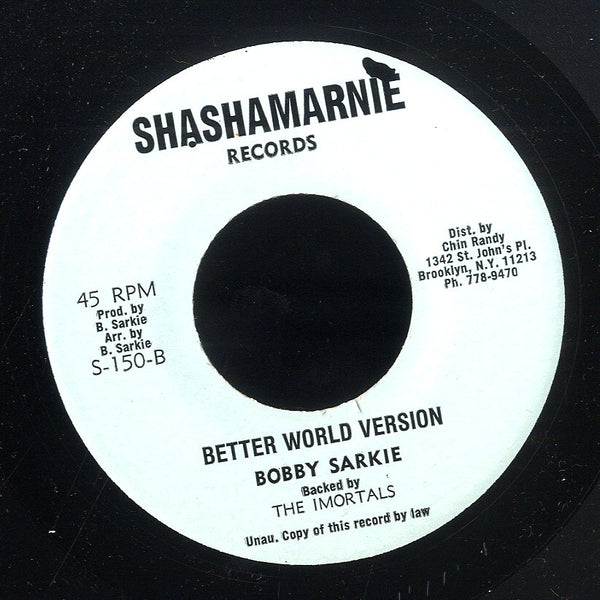 BOBBY SHAKIE [Better World]