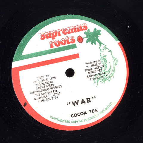 COCOA TEA / LITTLE JOHN [War / Wrong Fe Send Come Call Me]