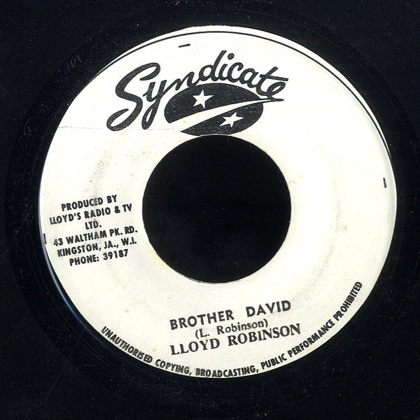 LLOYD ROBINSON / LITTLE ROY [Brother David / Scrooge]