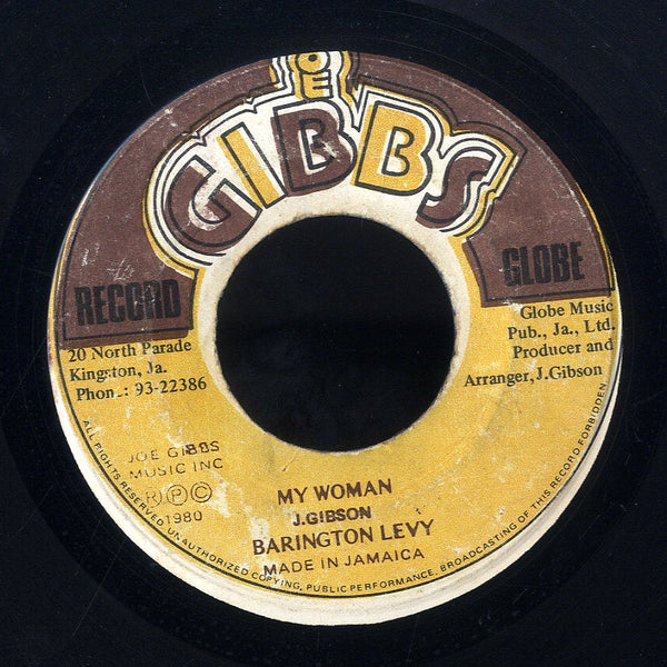 BARRINGTON LEVY [My Woman]