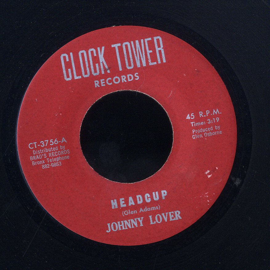 JOHNNY LOVER / GLEN ADAMS [Headcup / Echo]