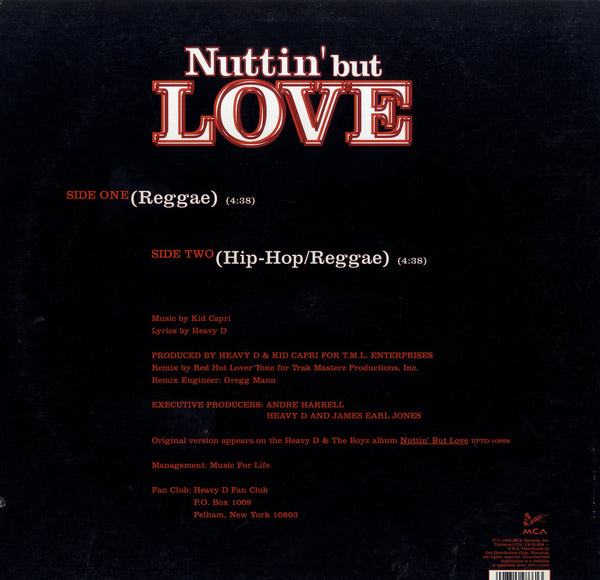 HEAVY D & THE BOYZ [Nuttin' But Love]