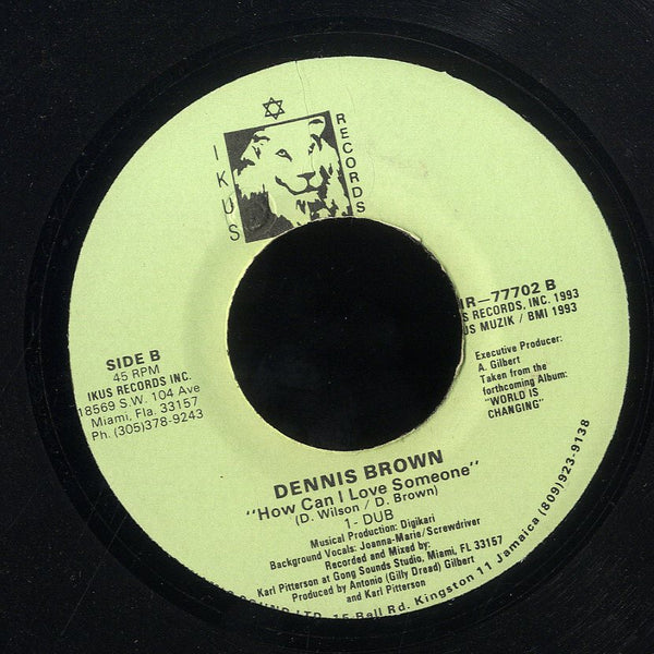 DENNIS BROWN [How Can I Love Someone]