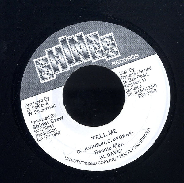 BEENIE MAN [Tell Me]
