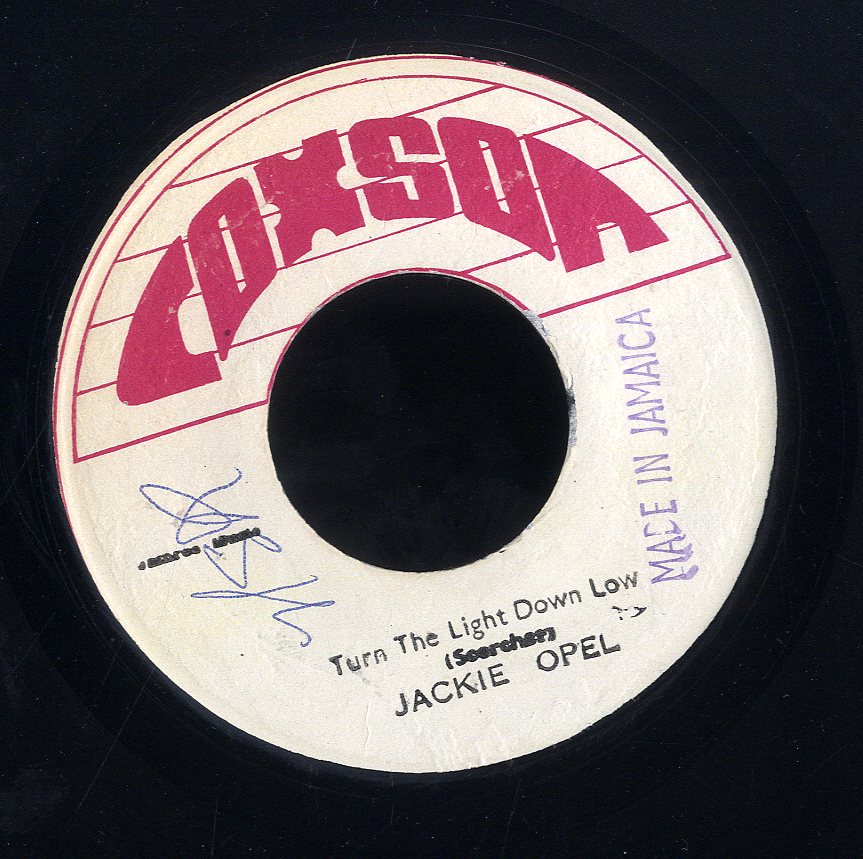 JACKIE OPEL / SKATALITES [Turn The Light Down Low / Tear Up]