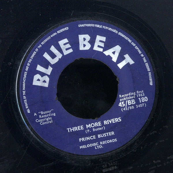 PRINCE BUSTER [African Blood / Three More River To Cross]