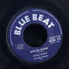 PRINCE BUSTER [African Blood / Three More River To Cross]