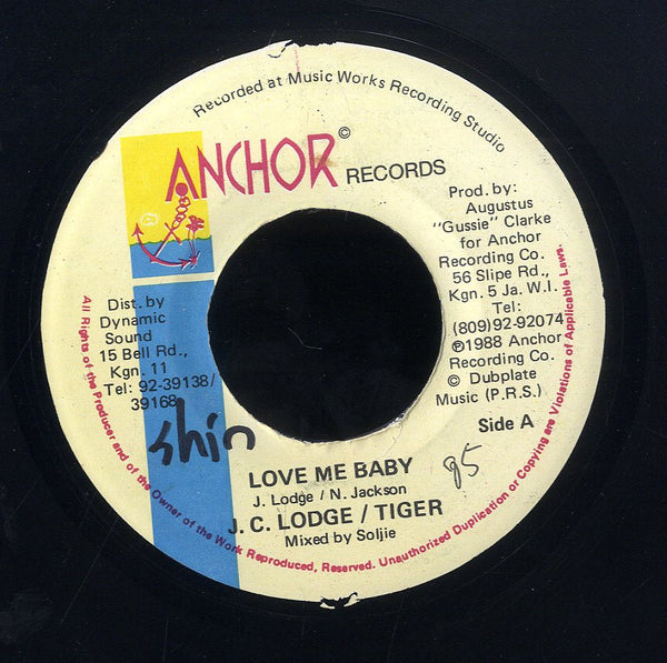 TIGER & J C LODGE [Love Me Baby]