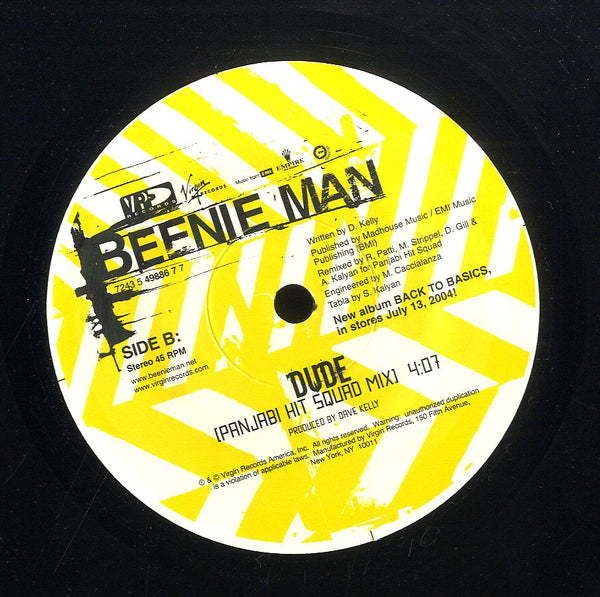 BEENIE MAN [King Of The Dancehall / Dude (Panjabi Hit Squad Mix)]