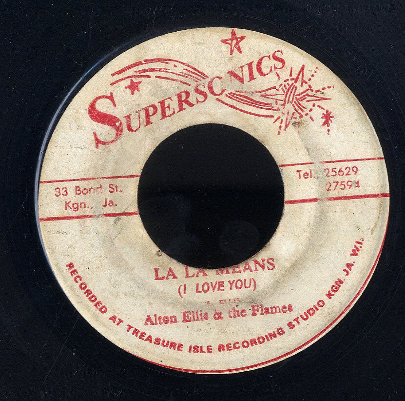 ALTON ELLIS & THE FLAMES [La La Means I Love You / Give Me Your Love]