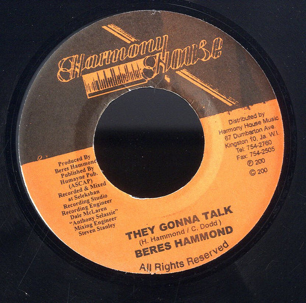 BERES HAMMOND [They Gonna Talk]