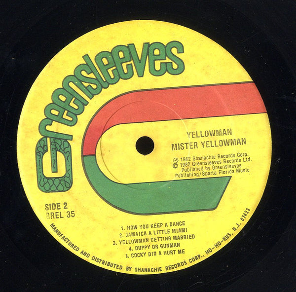 YELLOWMAN [Mister Yellowman]