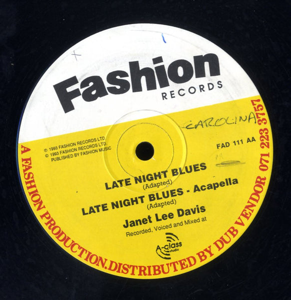 JANET LEE DAVIS [Big Mistake / Late Night Blues]