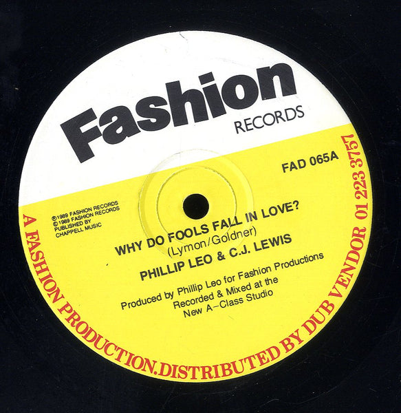 PHILLIP LEO & C.J. LEWIS [Why Do Fools Fall In Love / I Wanna Be Loved (Remix)]