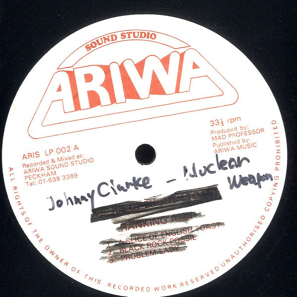 JOHNNY CLARKE [Reggae Music / Nuclear Weapon]