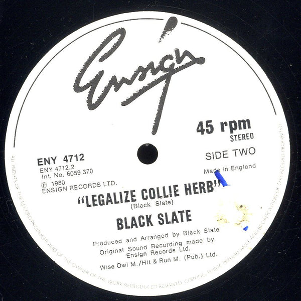 BLACK SLATE [Boom Boom / Legalize Collie Herb]