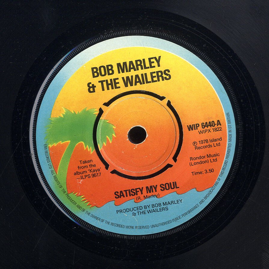 BOB MARLEY & THE WAILERS [Satisfay My Soul / Smile Jamaica]