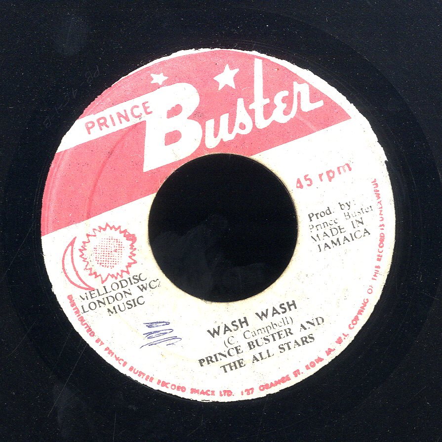 PRINCE BUSTER [Wash Wash / Don't Make Me Cry]