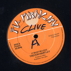 TREVOR HARTLEY  [It Must Be Love]