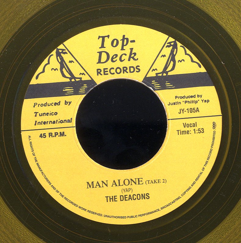 THE DEACONS / ROLAND ALPHONSO [Man Alone / A Shot In The Dark]