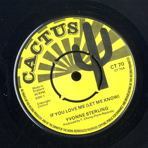 YVONNE STERLING [If You Love Me(Let Me Know)]