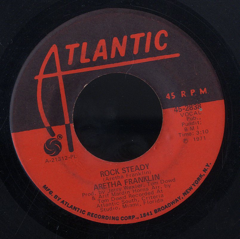 ARETHA FRANKLIN [Rock Steady / Oh Me Oh My ]