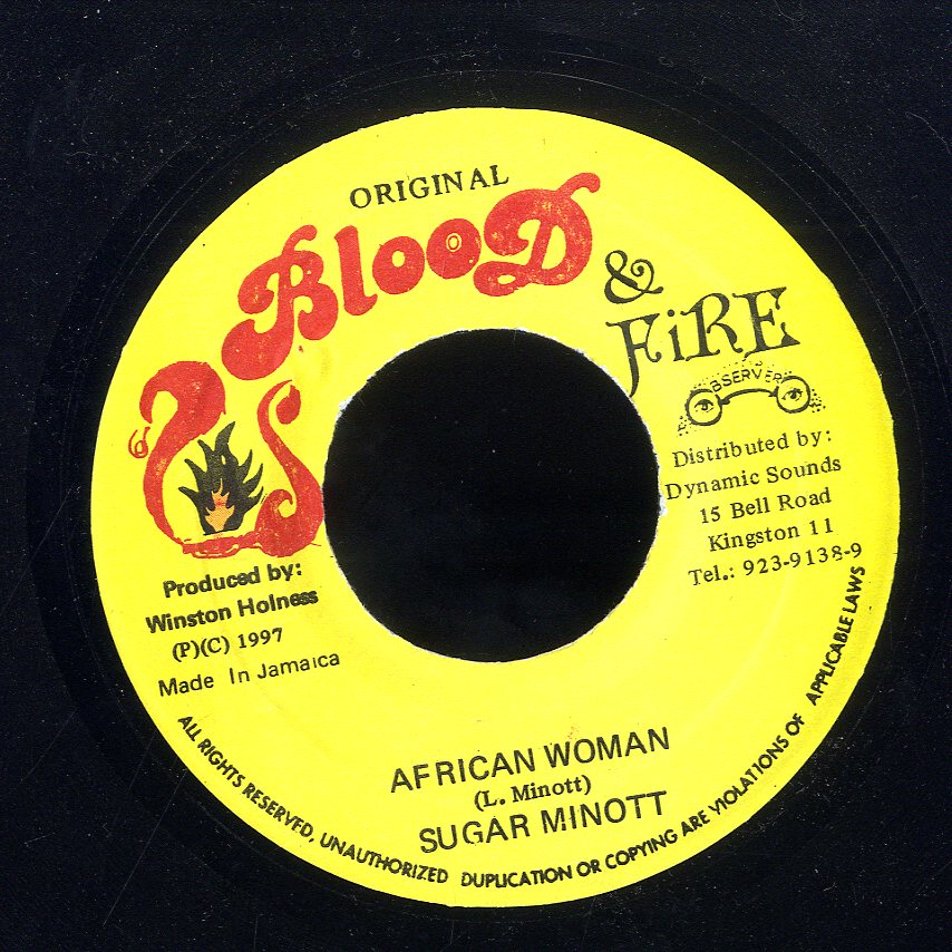 SUGAR MINOTT [African Woman]