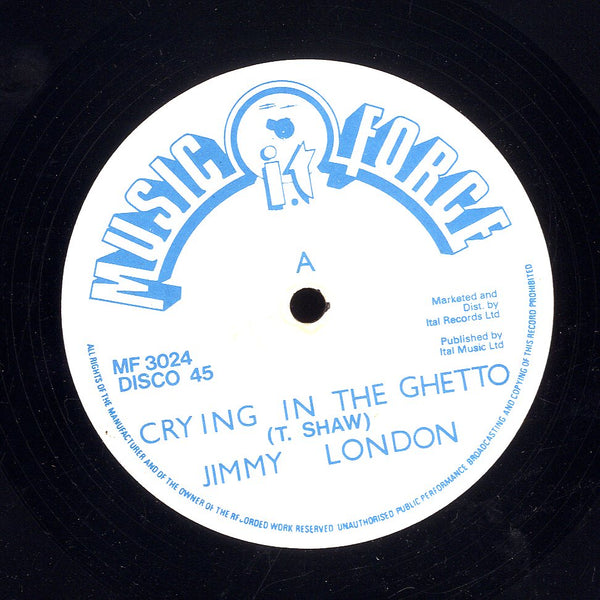 JIMMY LONDON [Crying In The Ghetto]
