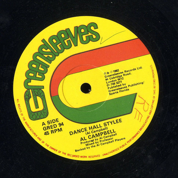 AL CAMPBELL [Fight I Down / Dance Hall Style]